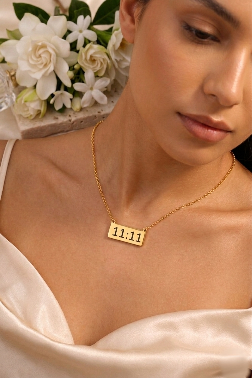 11:11 Gold Necklace