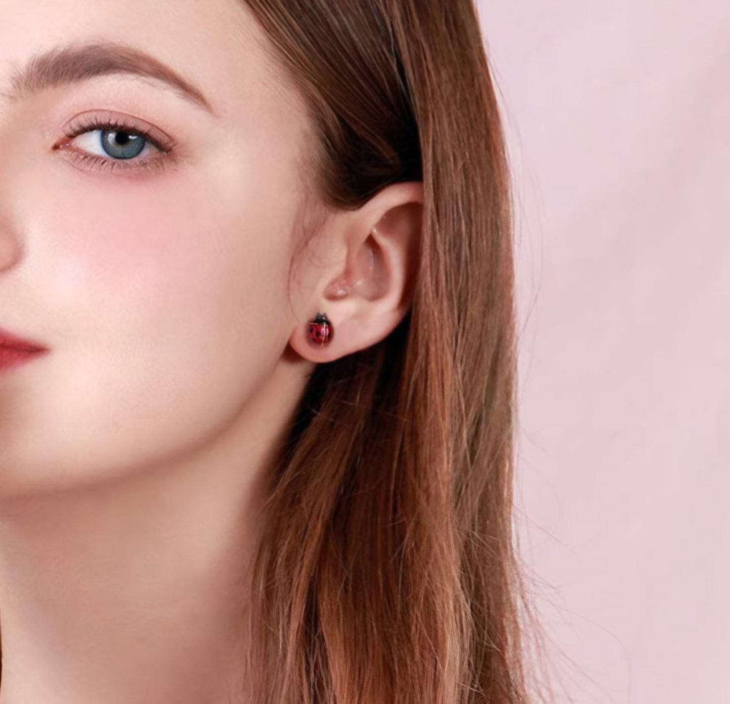 Lady Bug Earrings