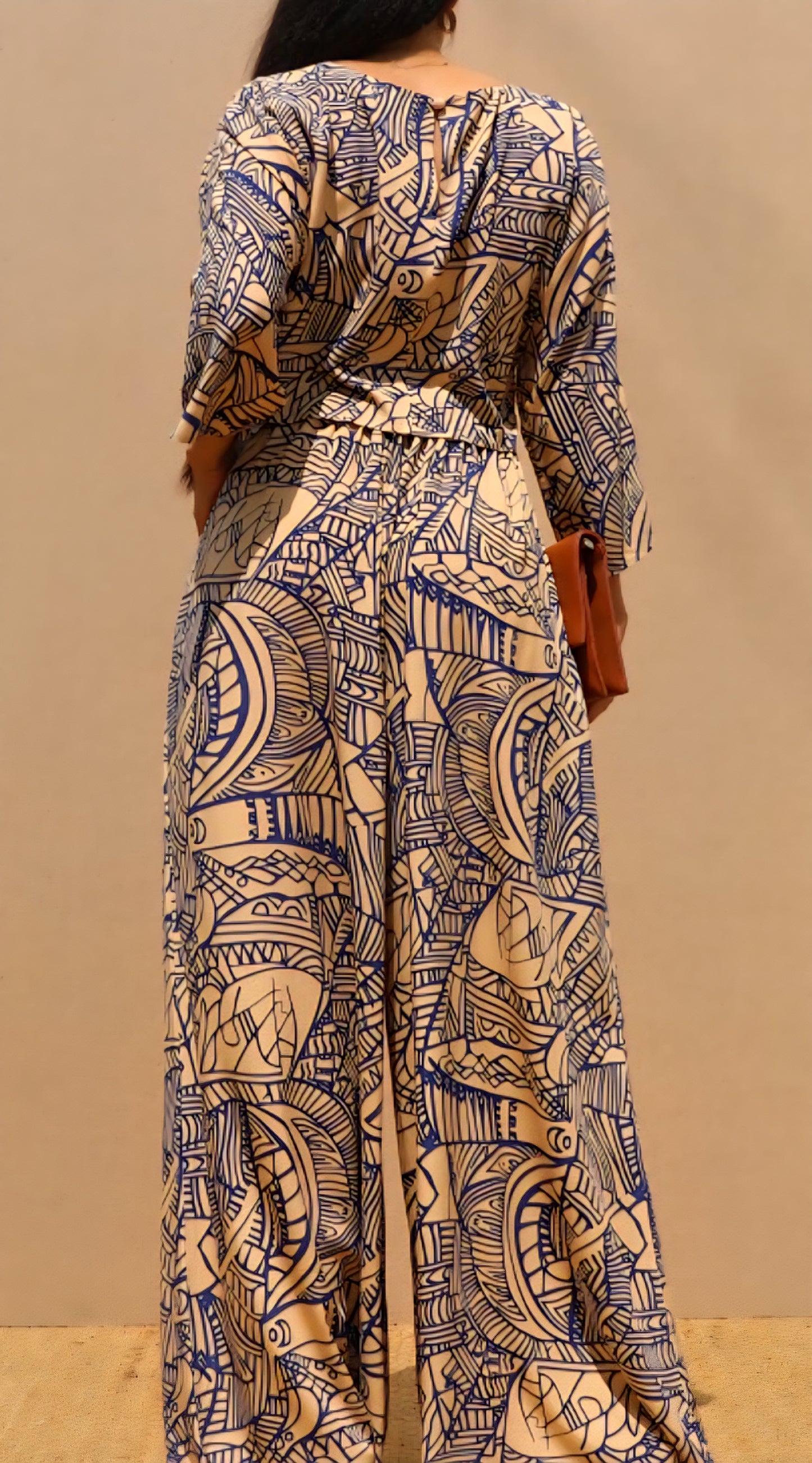 Taupe Royal Palazzo Set