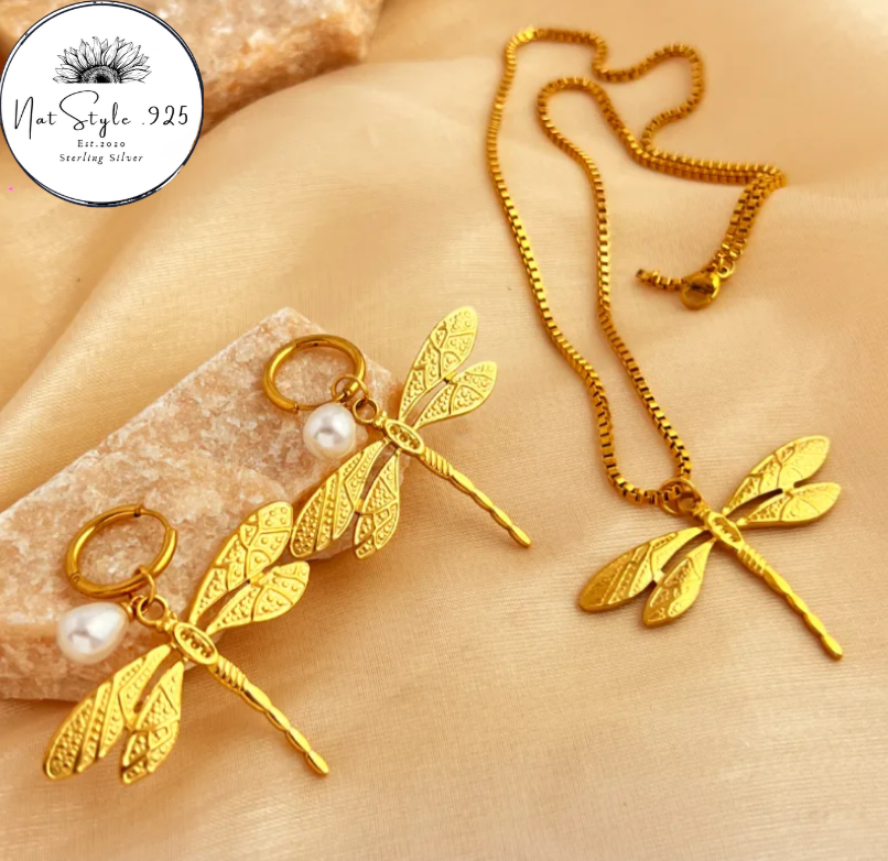 Libélula Pearl Set