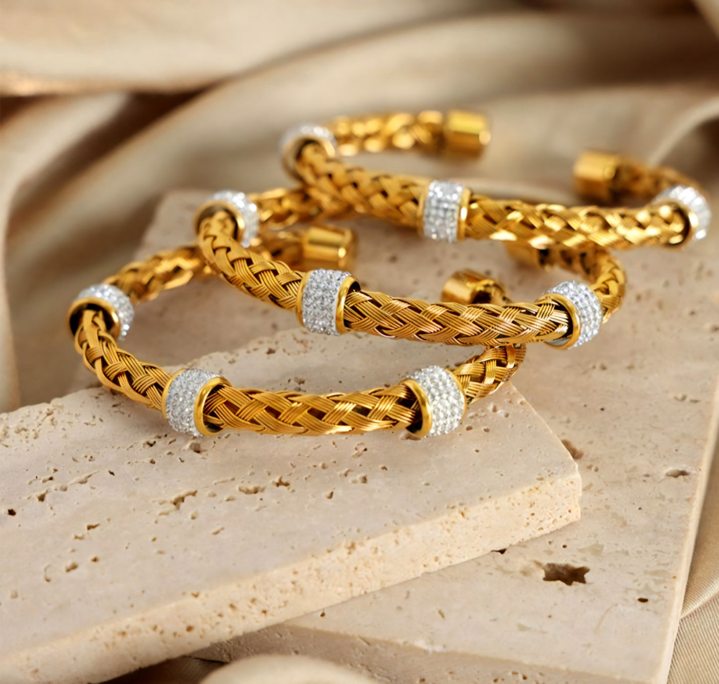 Gold Aurora Bracelet Cuff