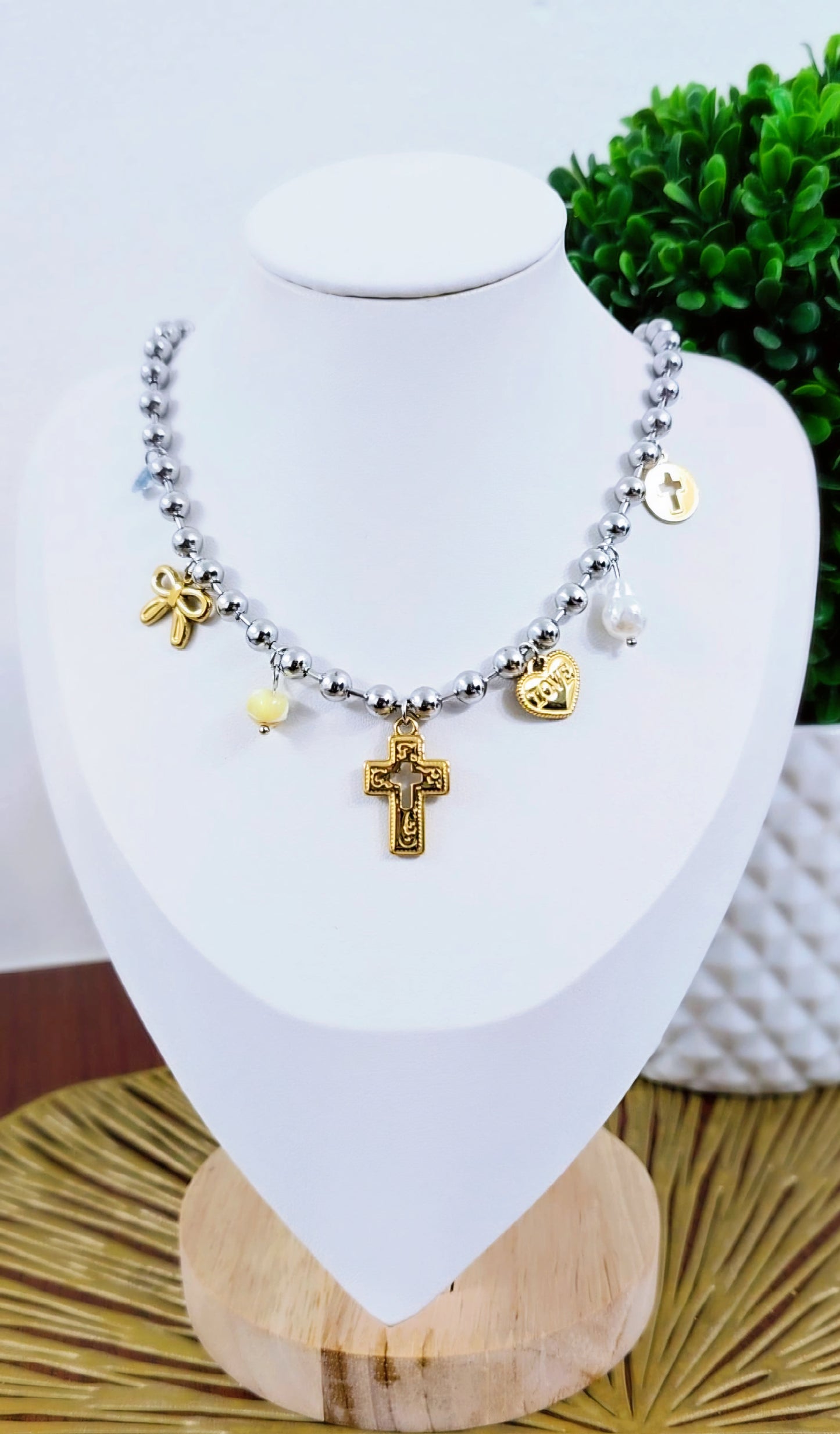 Cross Love Necklace
