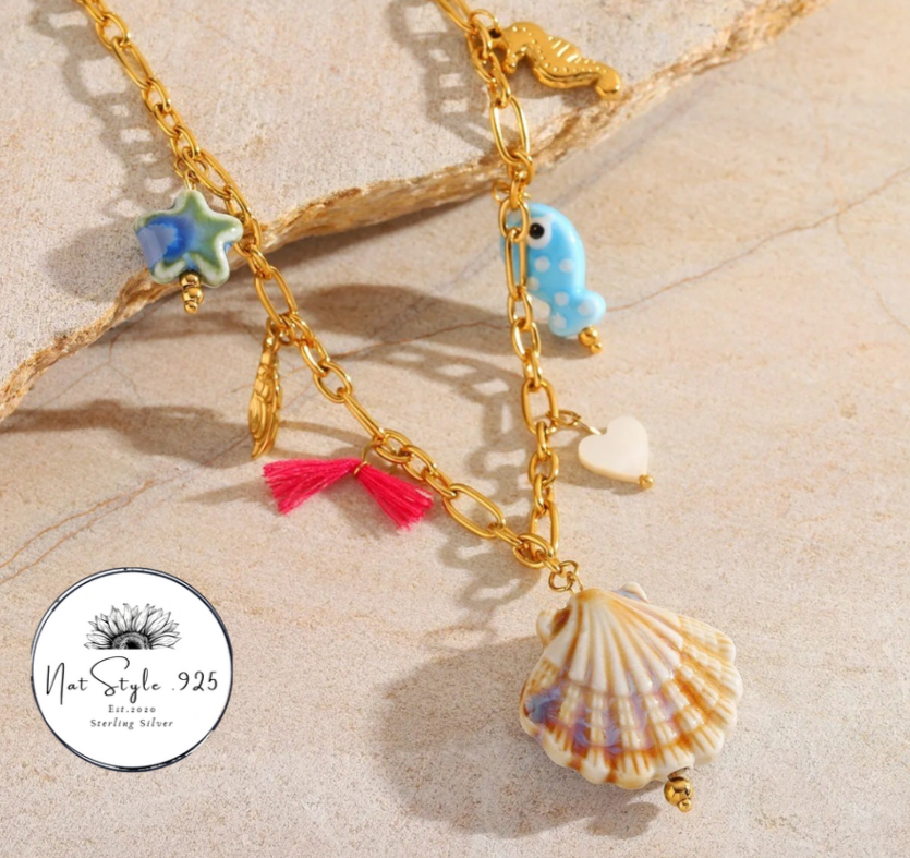 Concha de mar Necklace