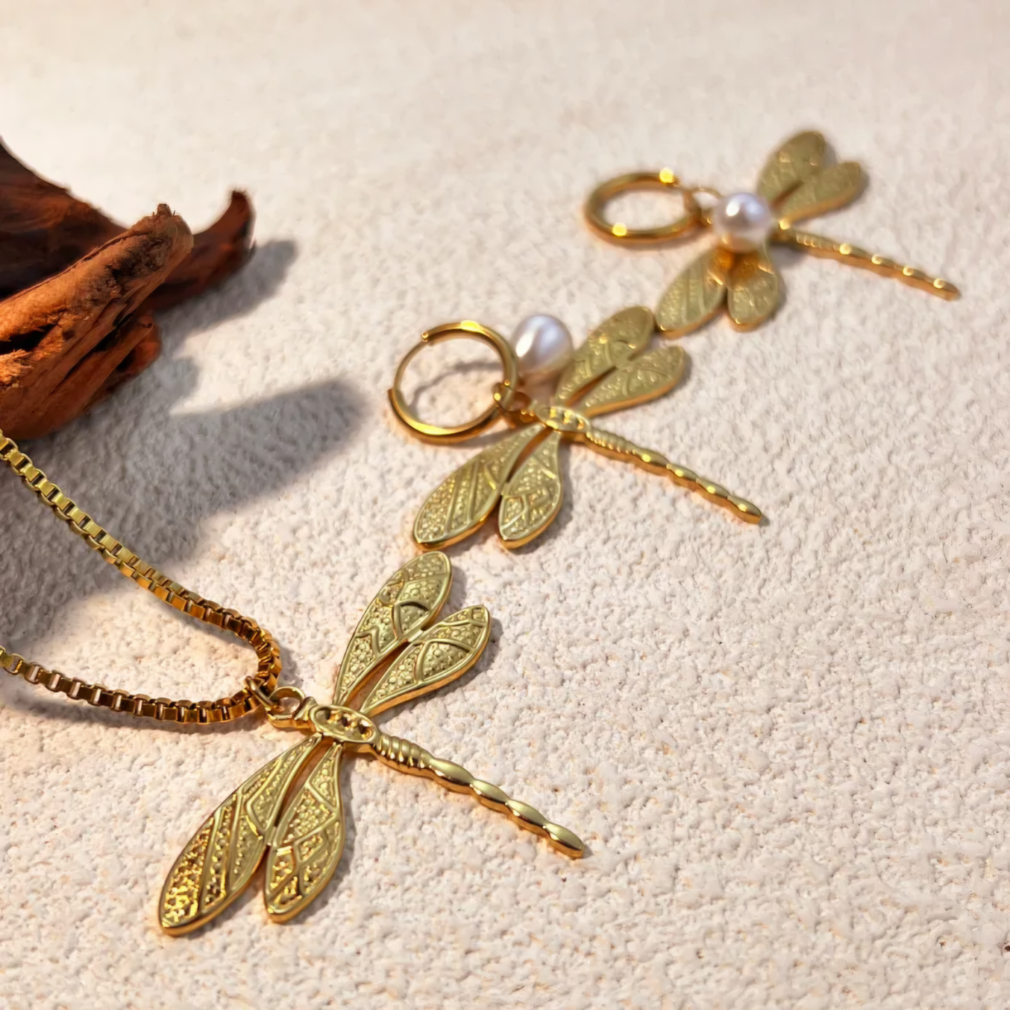 Libélula Pearl Set