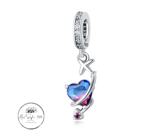 Corazón Viajero Charm