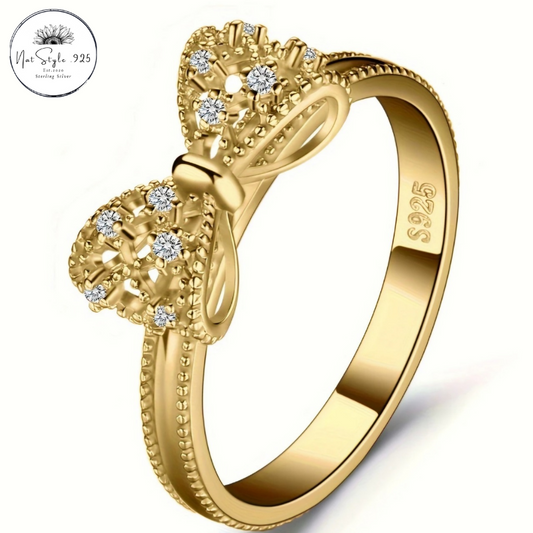 Gold Coquette Ring