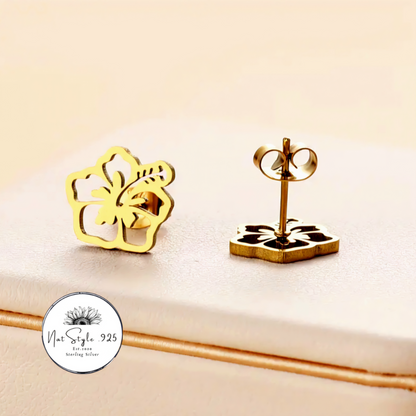 Flor de Maga Earring Studs