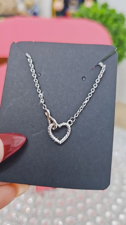 Corazón infinito Necklace