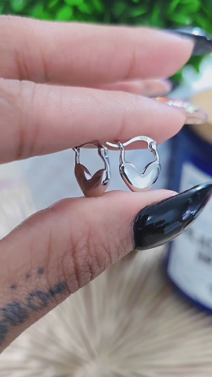 Mini Heart Earrings