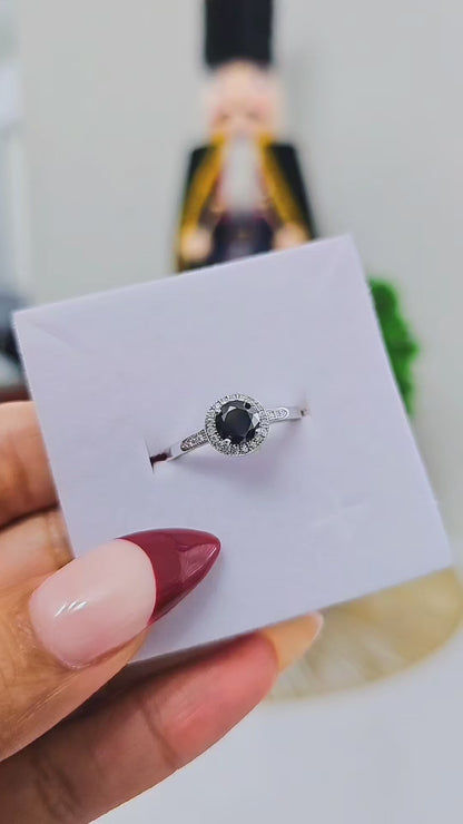 Elegant Black Cz