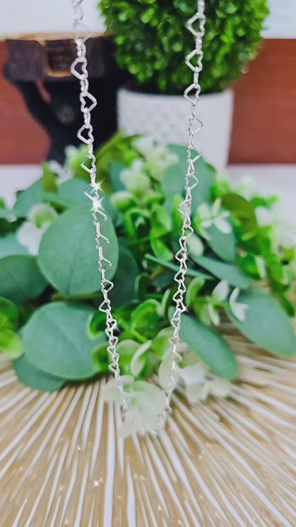 Heart Chain 4.4mm Necklace
