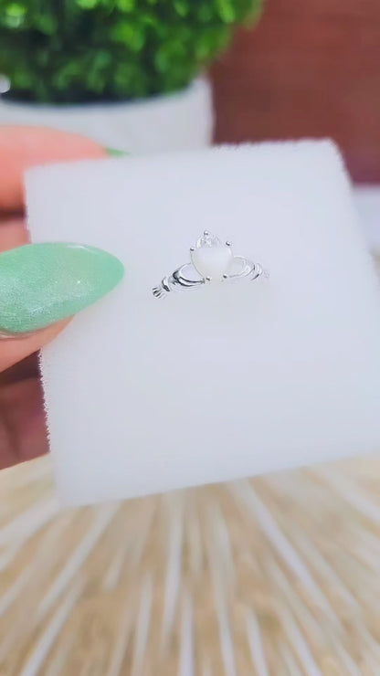 Claddagh Mother of Pearl