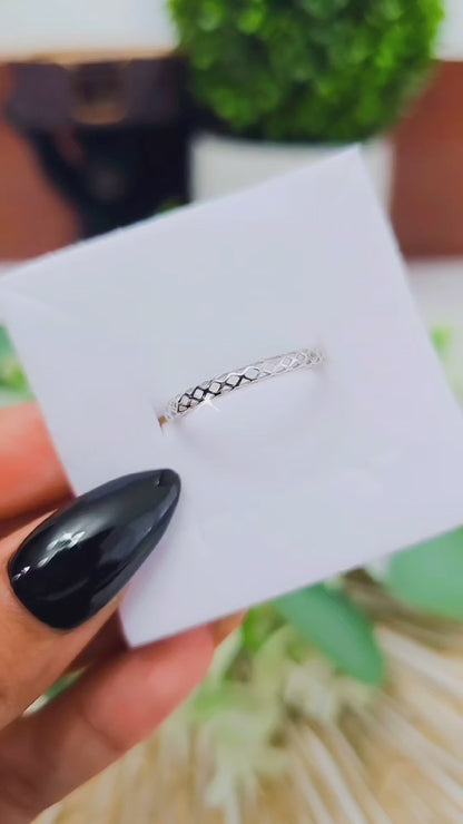Basket Band Ring
