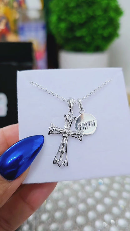 Faith Cross Necklace