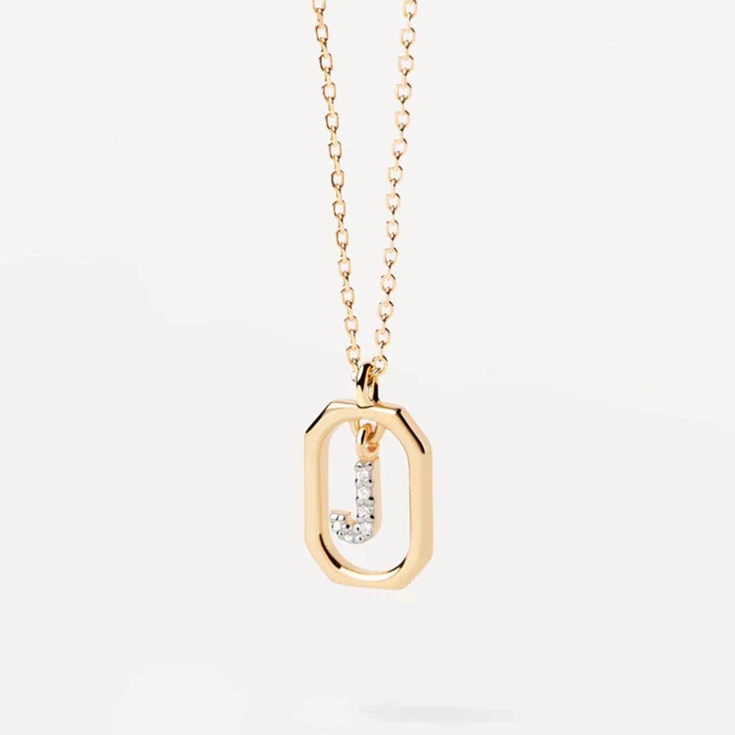 Gold Sparkle ID Necklace