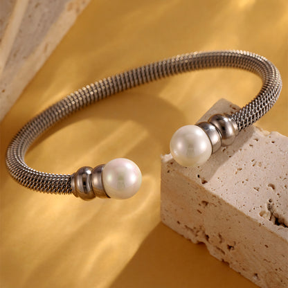 Pearl Cuff Bracelet