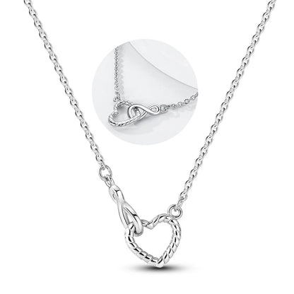 Corazón infinito Necklace