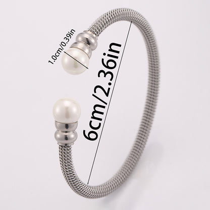 Pearl Cuff Bracelet