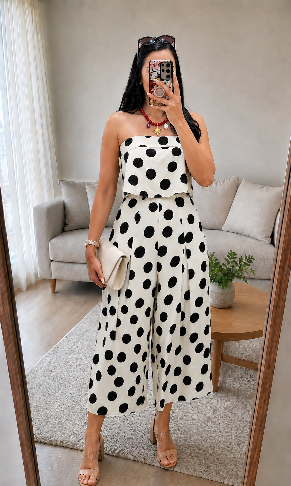 Polka Dot Jumpsuit
