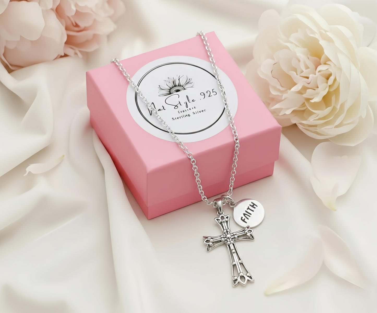 Faith Cross Necklace