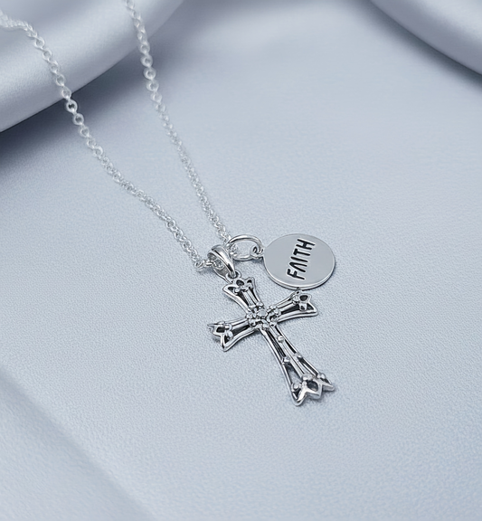 Faith Cross Necklace