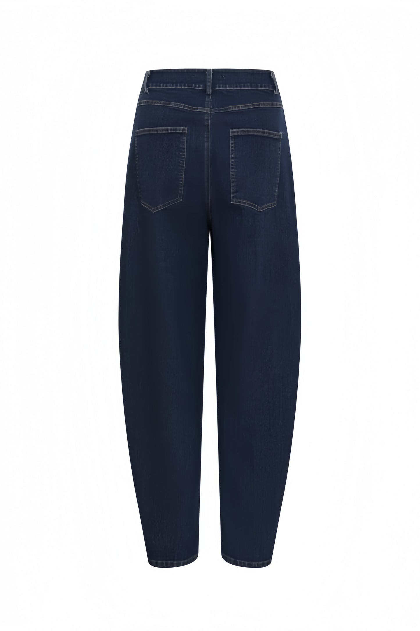 Set Denim Top & Barrel Pants