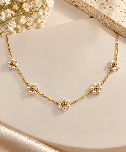 Golden Bloom / Golden Faith Necklace