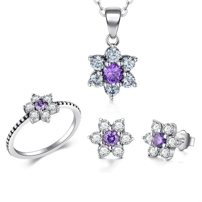 Amatista Estelar Ring