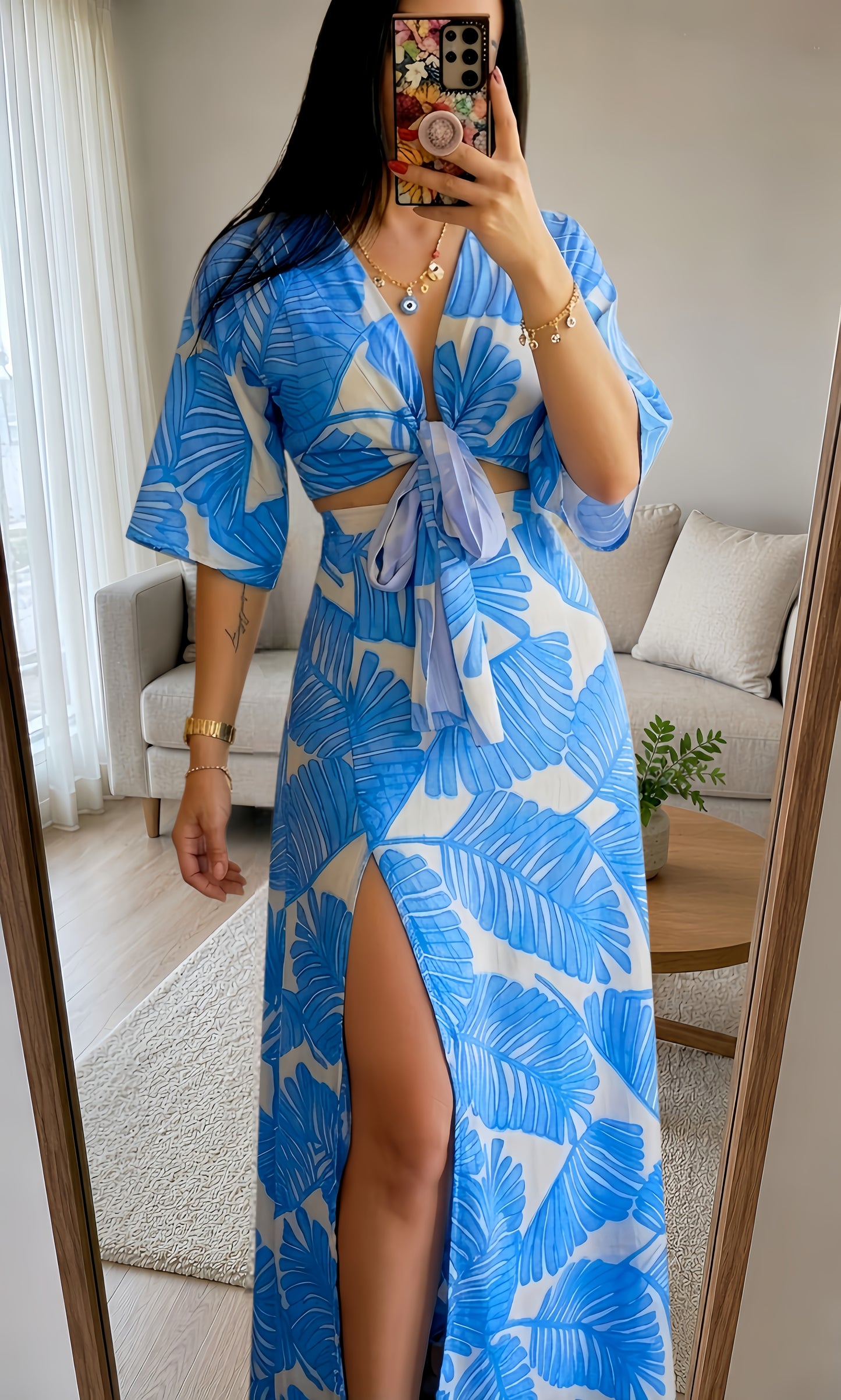Ocean Breeze Maxi Dress