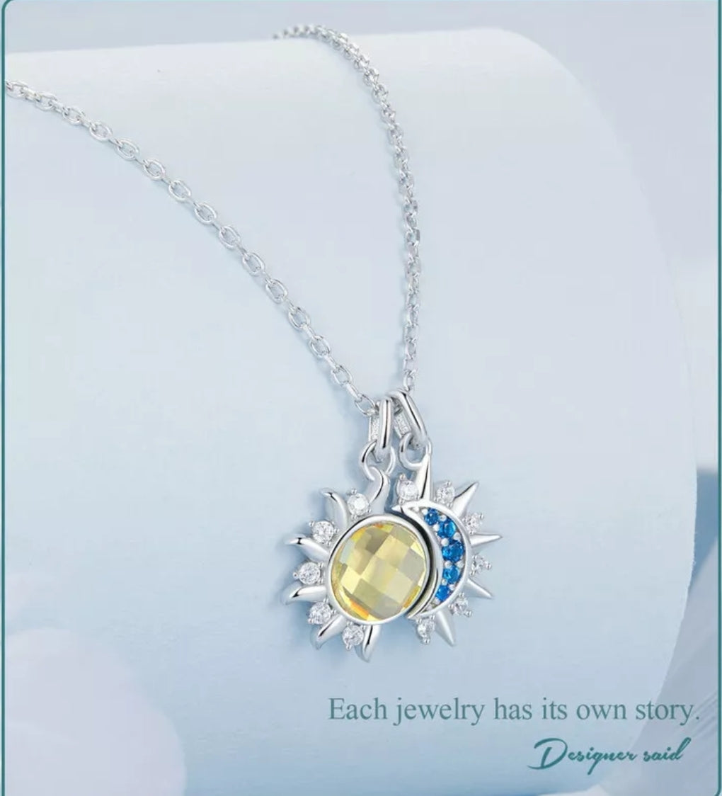 The Sun and Moon Necklace