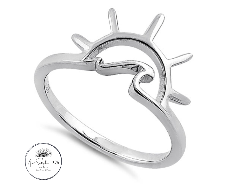 Sun Wave Ring