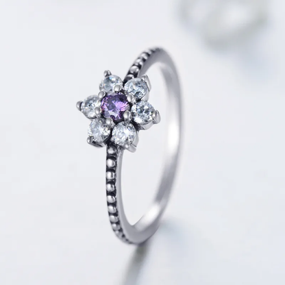 Amatista Estelar Ring