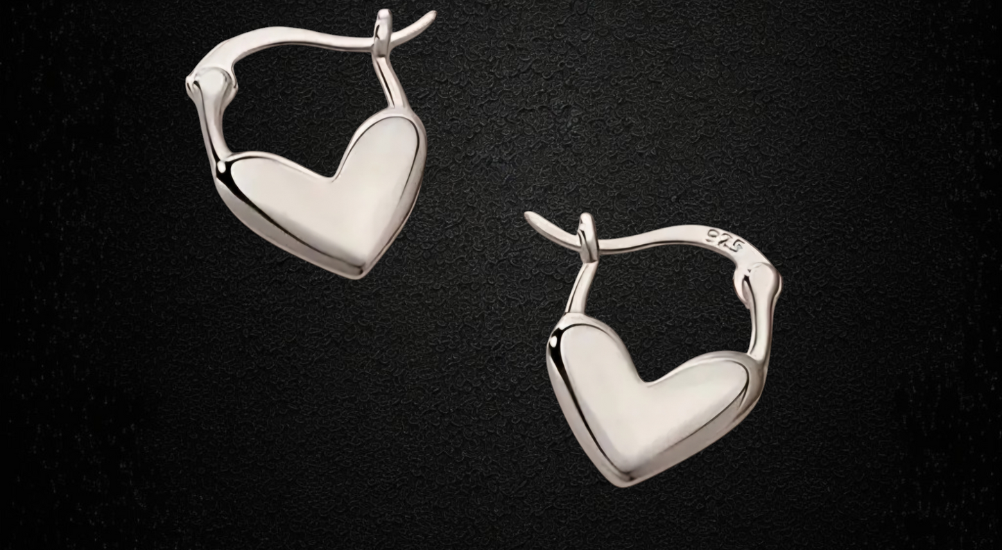 Mini Heart Earrings