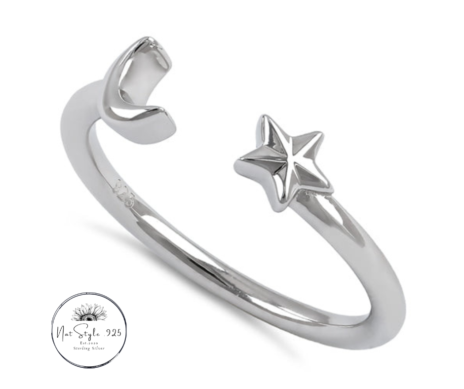 Moon & Stars Ring