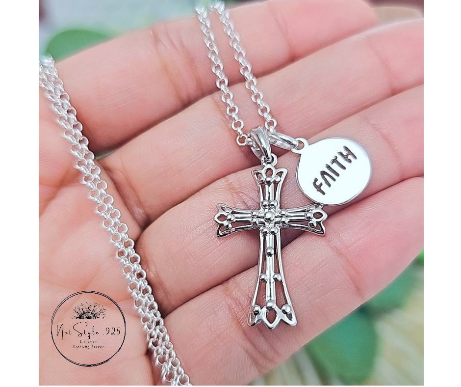 Faith Cross Necklace