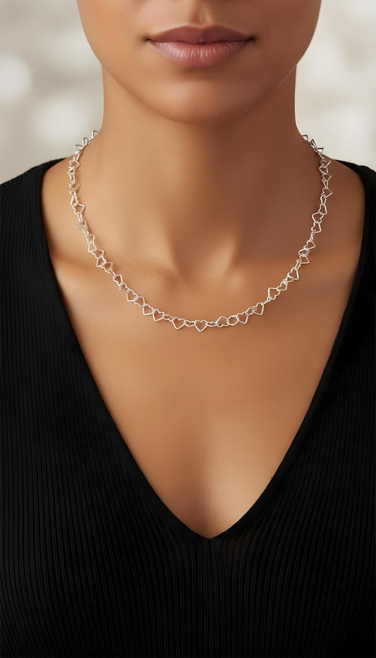 Heart Chain 4.4mm Necklace