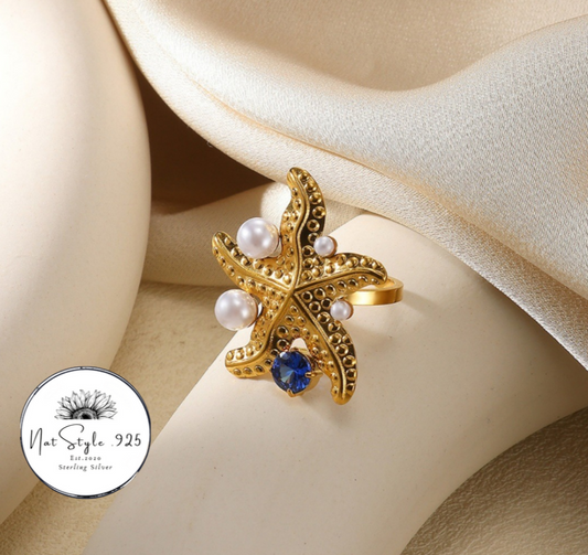 Starfish under the sea