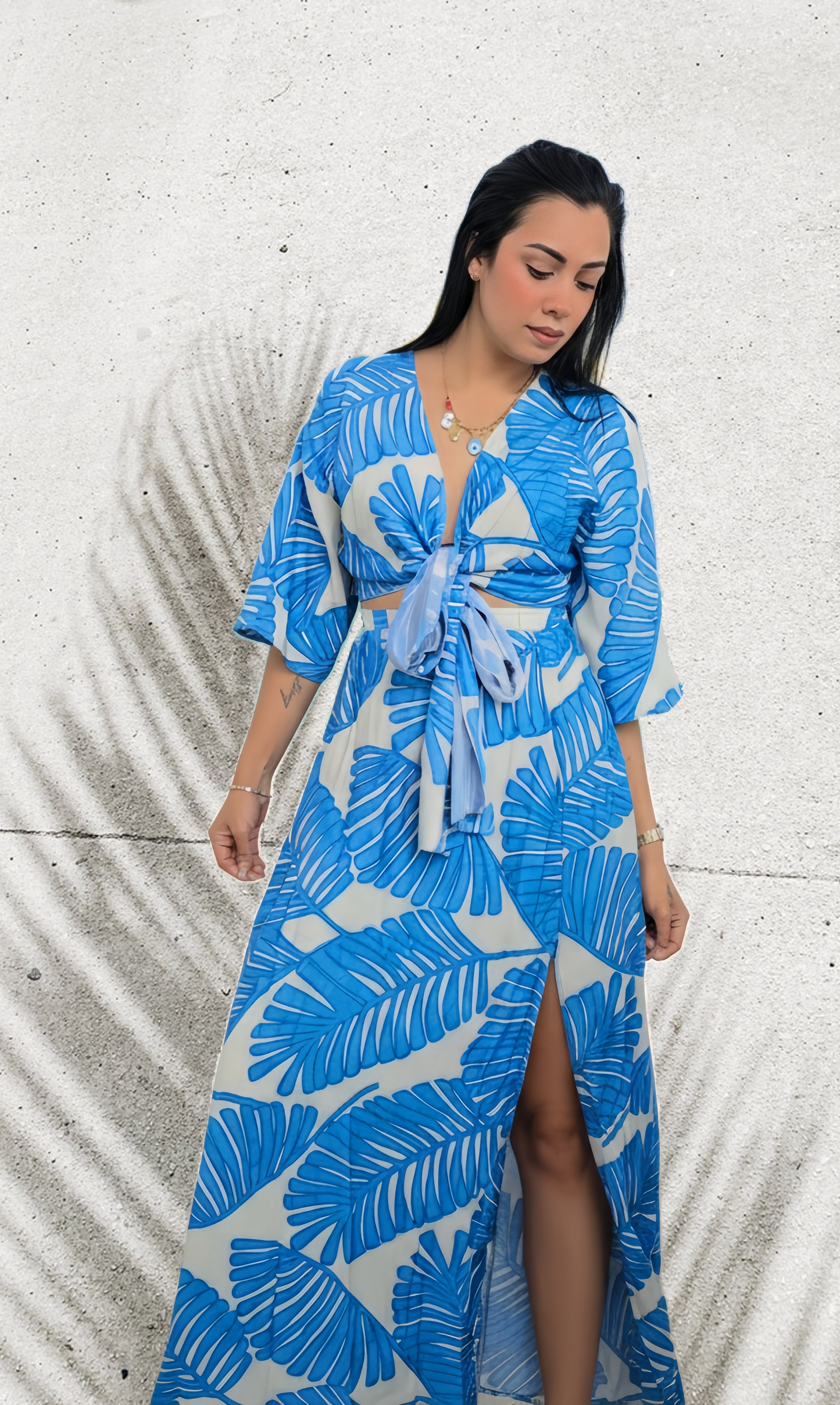Ocean Breeze Maxi Dress