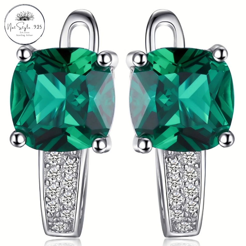 Beauty Emerald Earrings