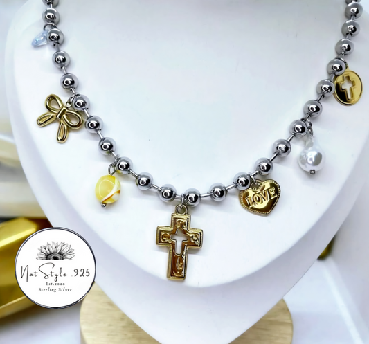 Cross Love Necklace