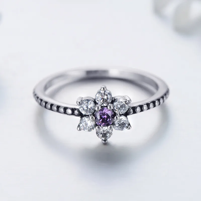 Amatista Estelar Ring