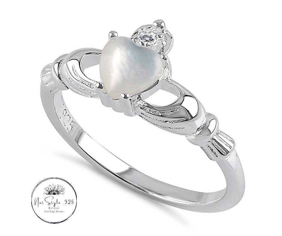 Claddagh Mother of Pearl