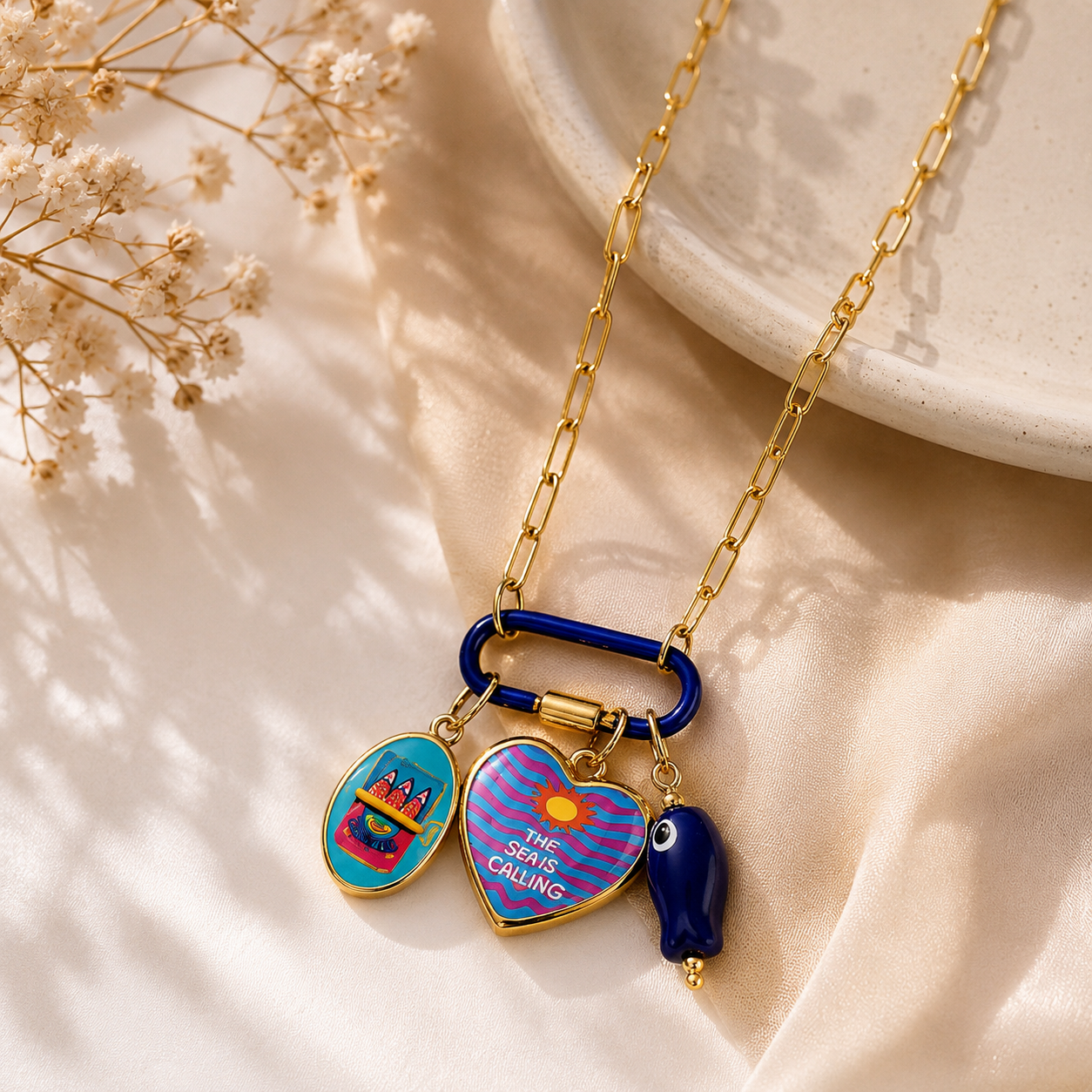 The Sea Is Calling Necklace