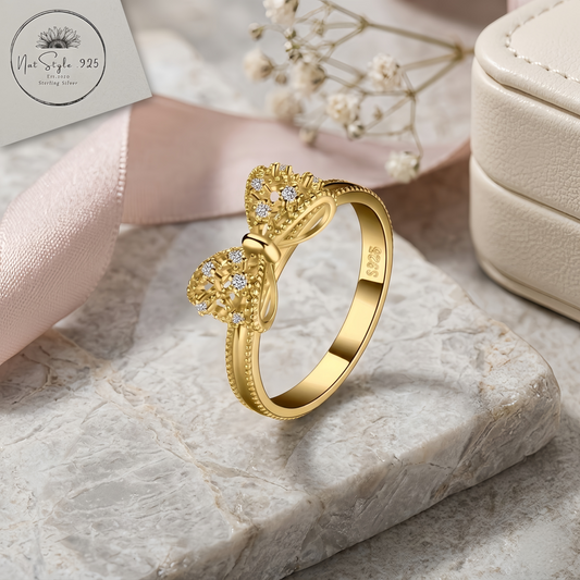 Gold Coquette Ring
