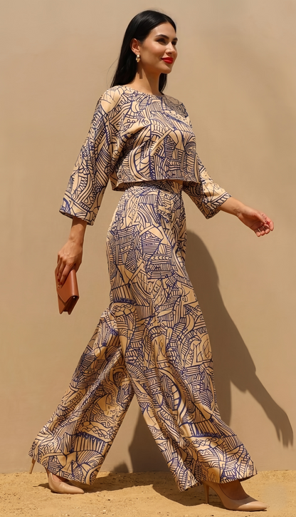 Taupe Royal Palazzo Set