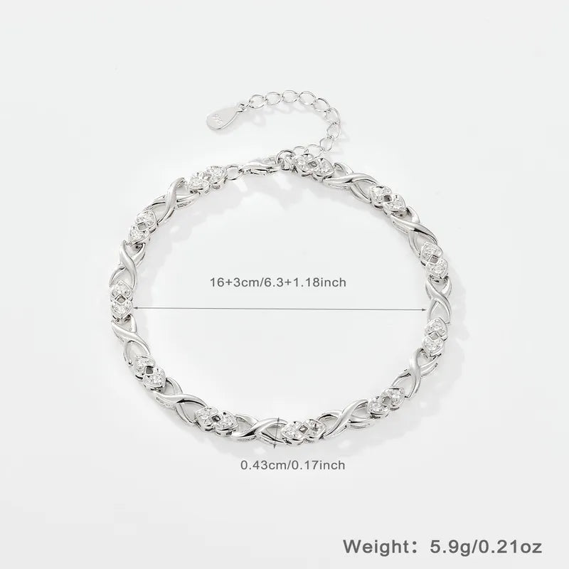 Infinity Heart Bracelet